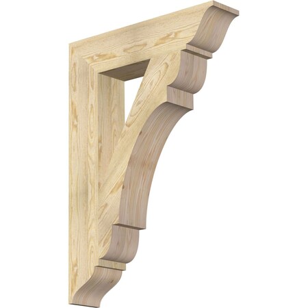 Ekena Millwork Olympic Traditional Rough Sawn Bracket, Douglas Fir, 6"W x 28"D x 40"H BKT06X28X40OLY01RDF